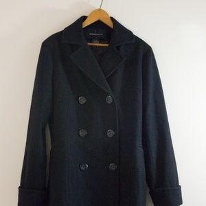 Victoria’s Secret Black, Wool Pea Coat